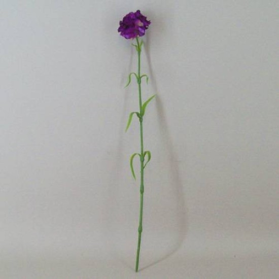 Silk Carnation Purple 60cm Artificial Flowers